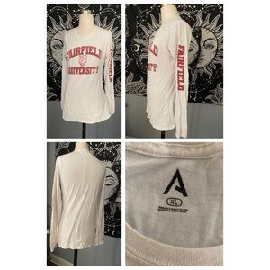 Fairfield University long sleeve tee shirt XL